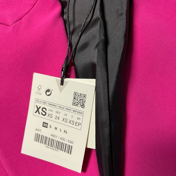 Zara Oversized Hot Pink Blazer Bloggers Favorite - Picture 15 of 15